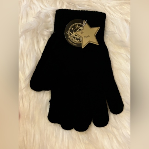 Winter Colored Knit Gloves in multiple colors, one pair - Picture 2 of 8